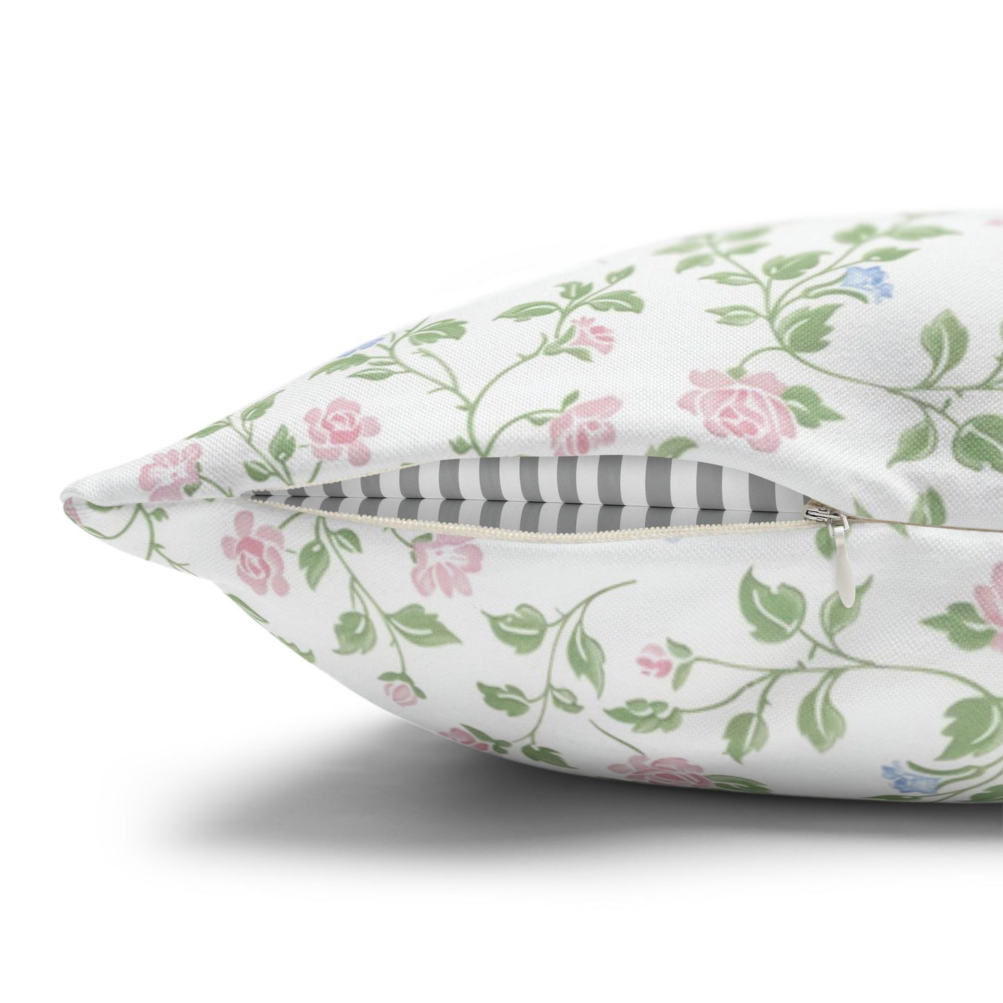 English Rose Floral Pillow Cover