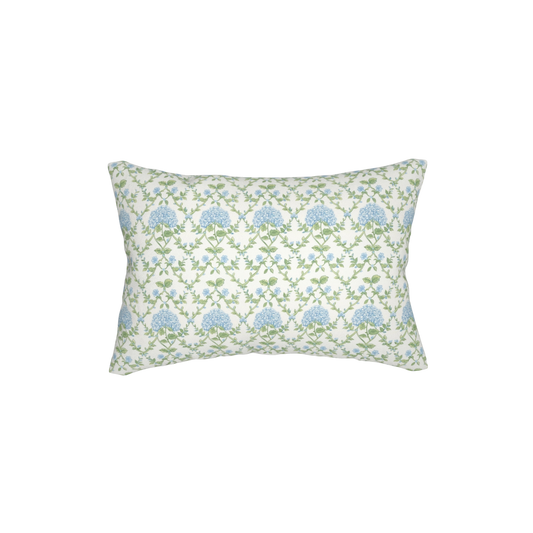 Hydrangea Vine Lumbar Pillow