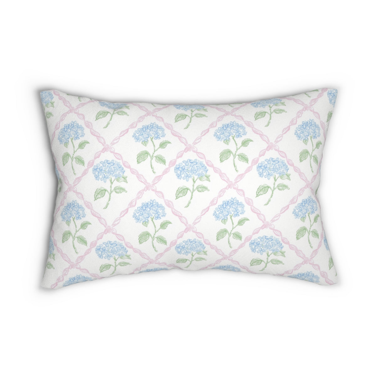 Hydrangea Lumbar Pillow