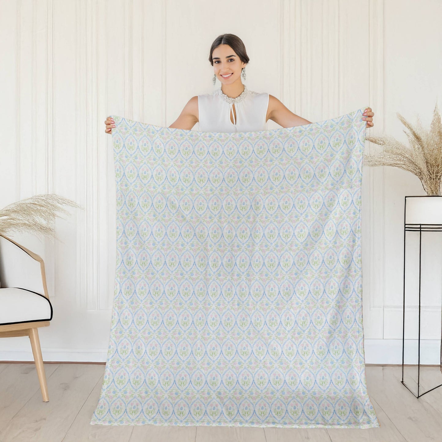 Pastel Medallion Blanket