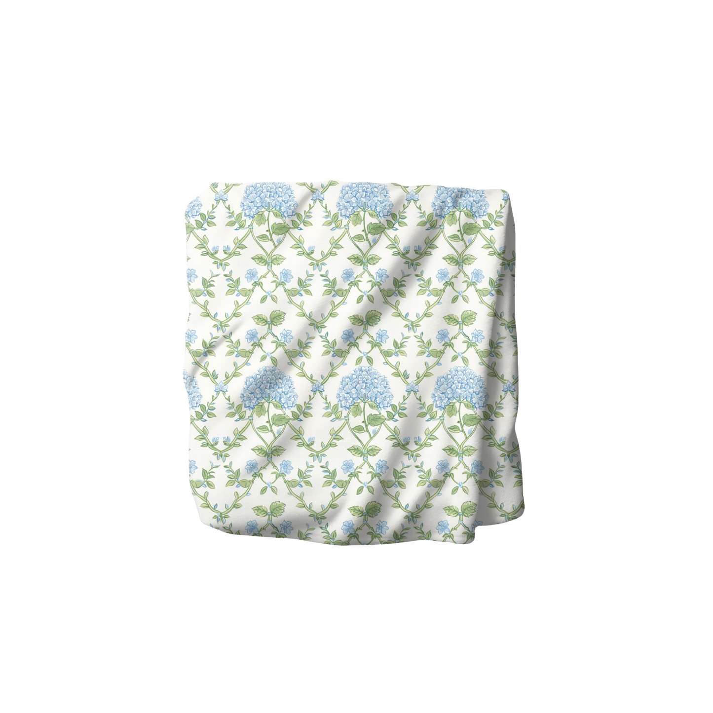 Blue Hydrangea Vine Blanket
