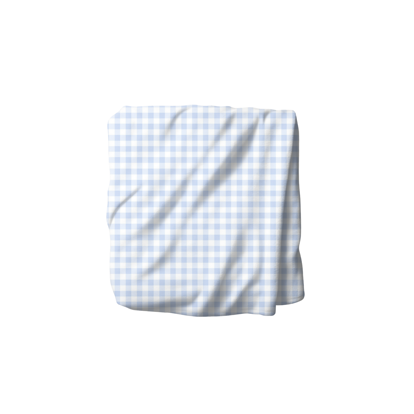 Blue Gingham Blanket