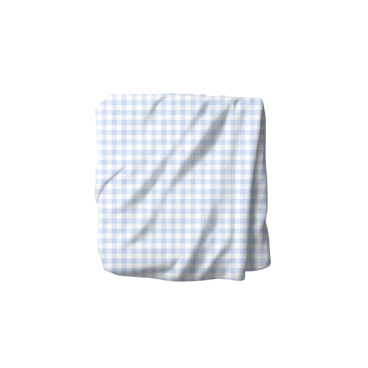 Blue Gingham Blanket