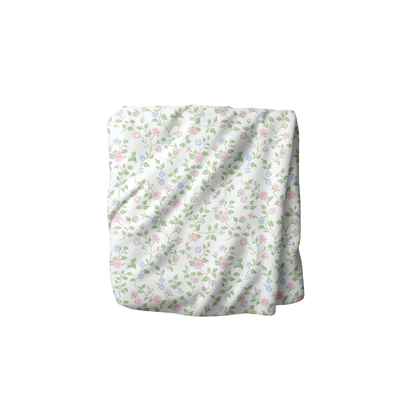 English Rose Floral Blanket