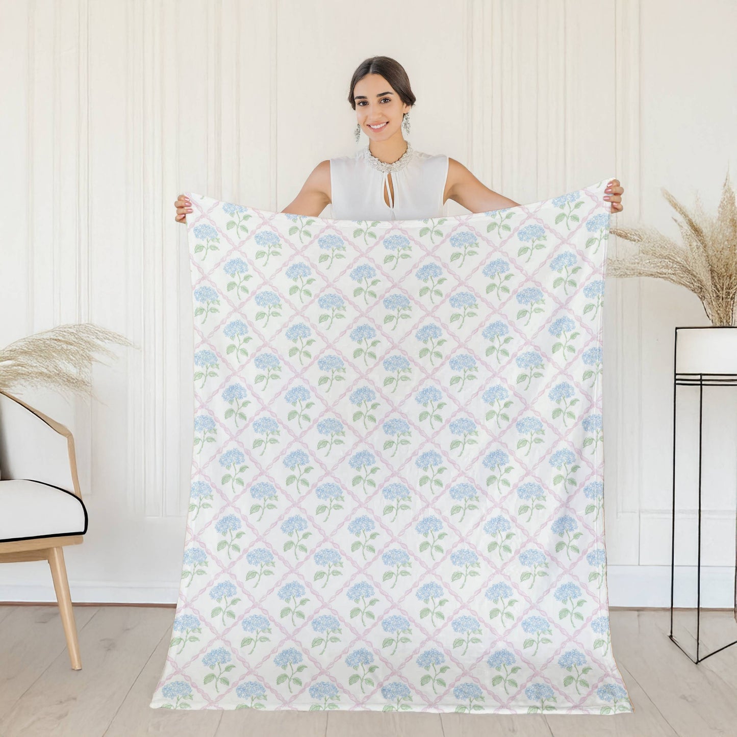 Hydrangea Blanket