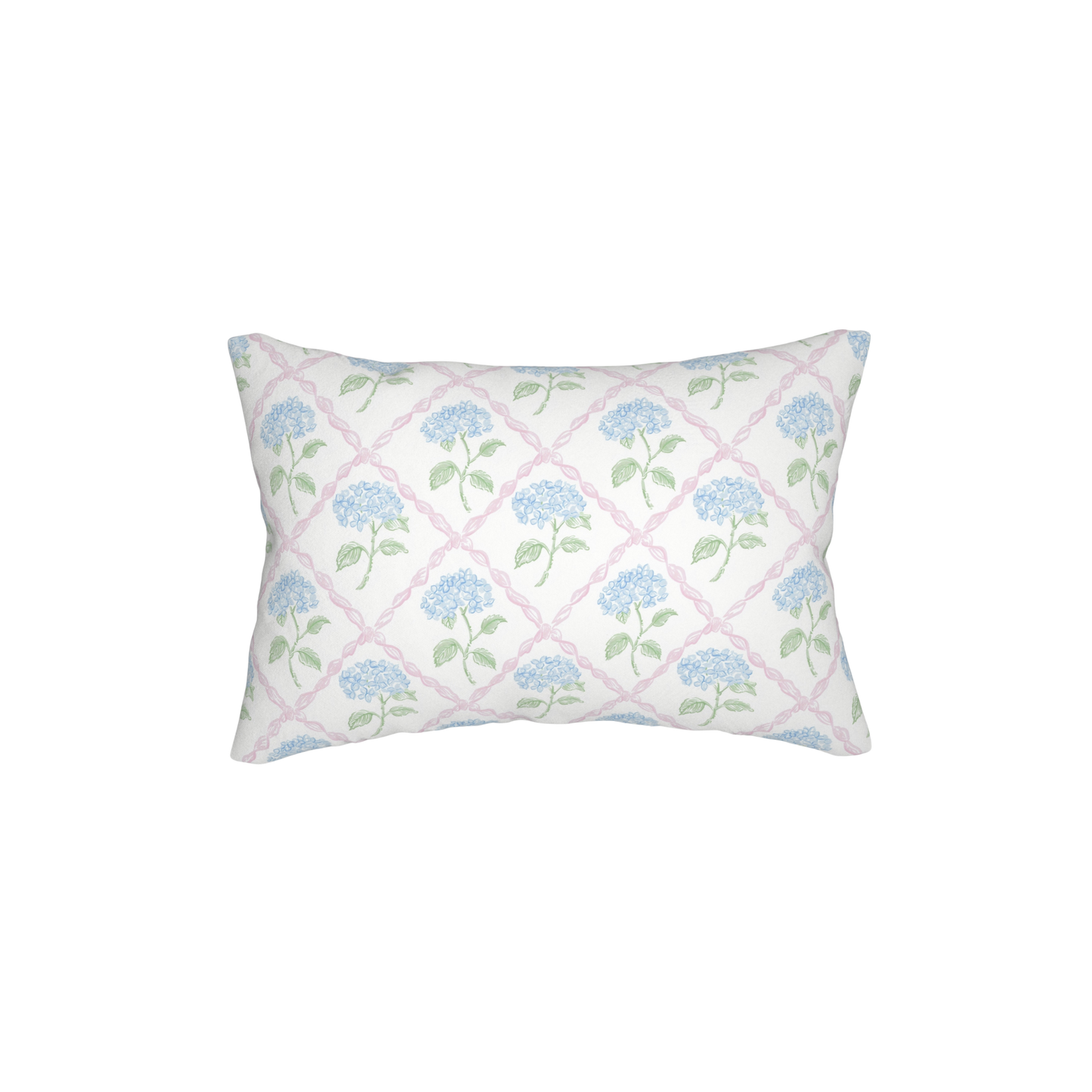 Hydrangea Lumbar Pillow