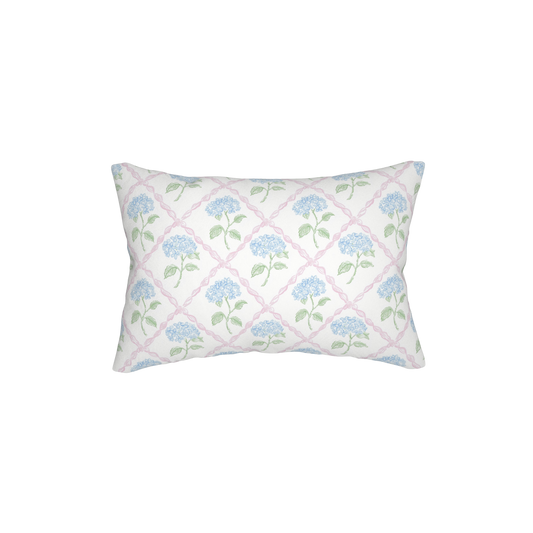 Hydrangea Lumbar Pillow