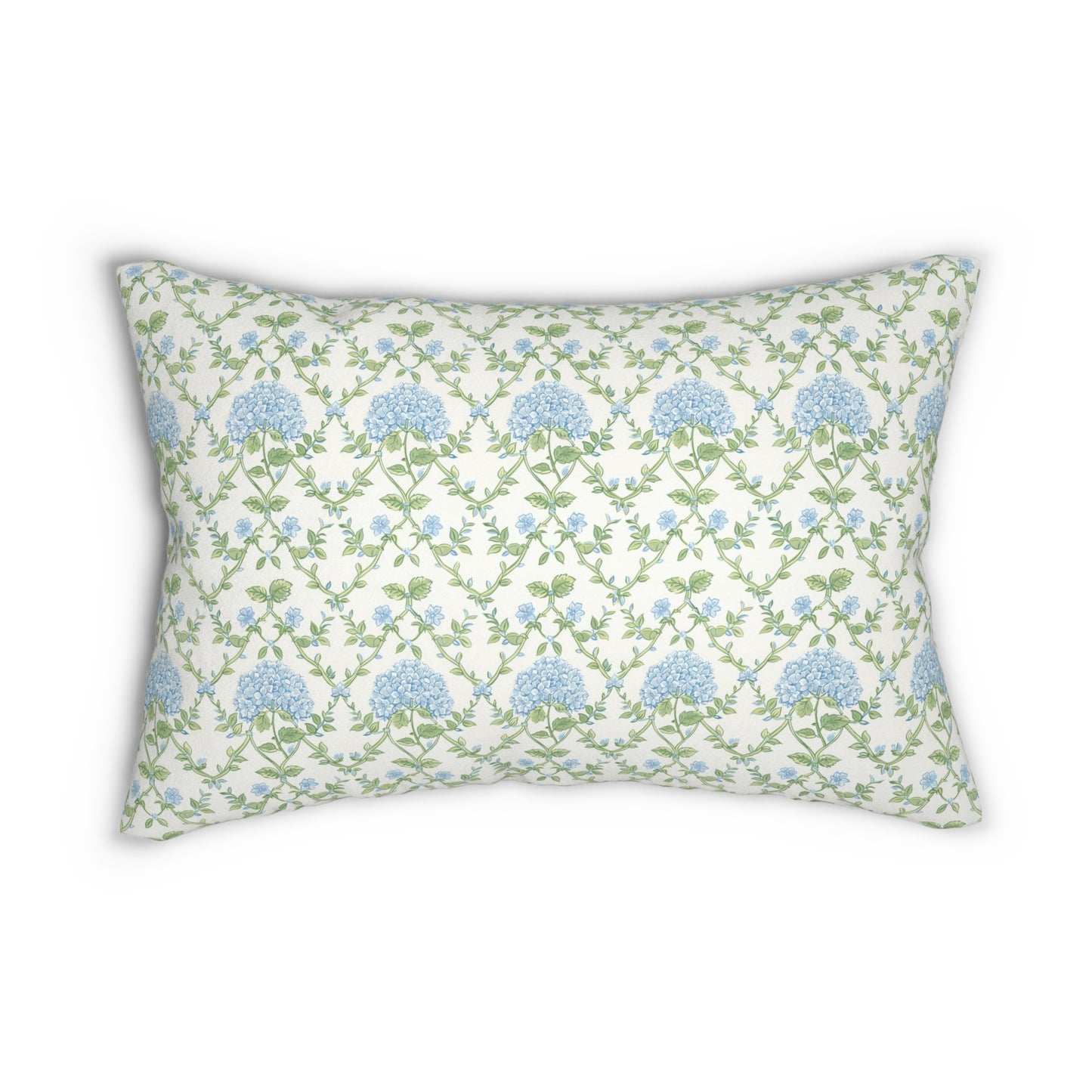 Hydrangea Vine Lumbar Pillow