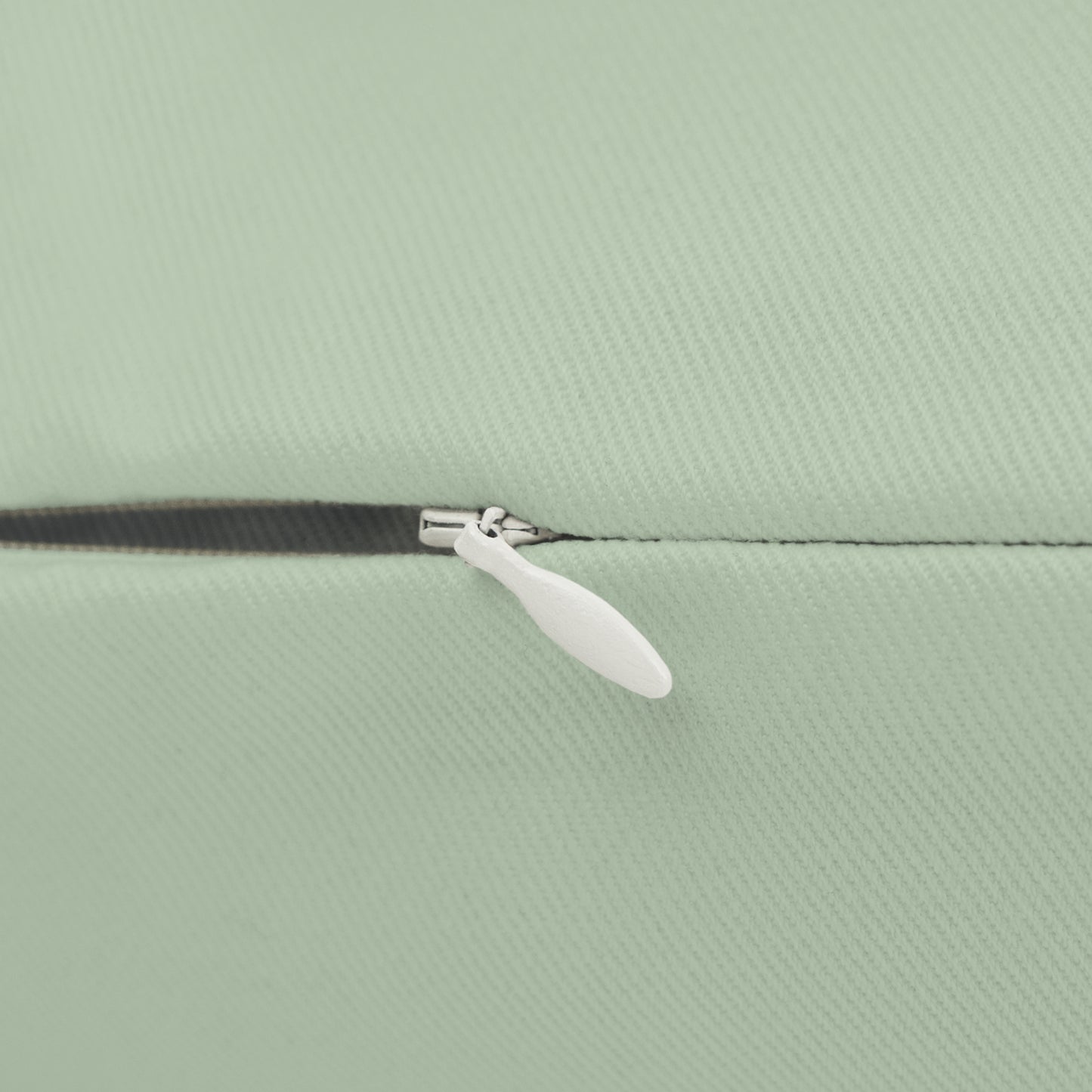 Personalized Sage Green Lumbar Pillow