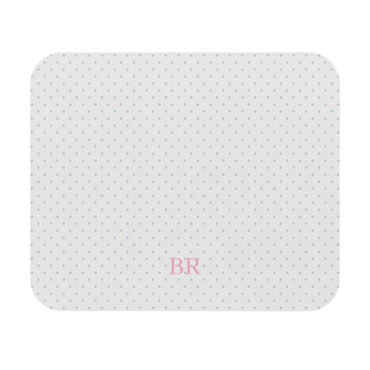 Personalized Polka Dot Mouse Pad