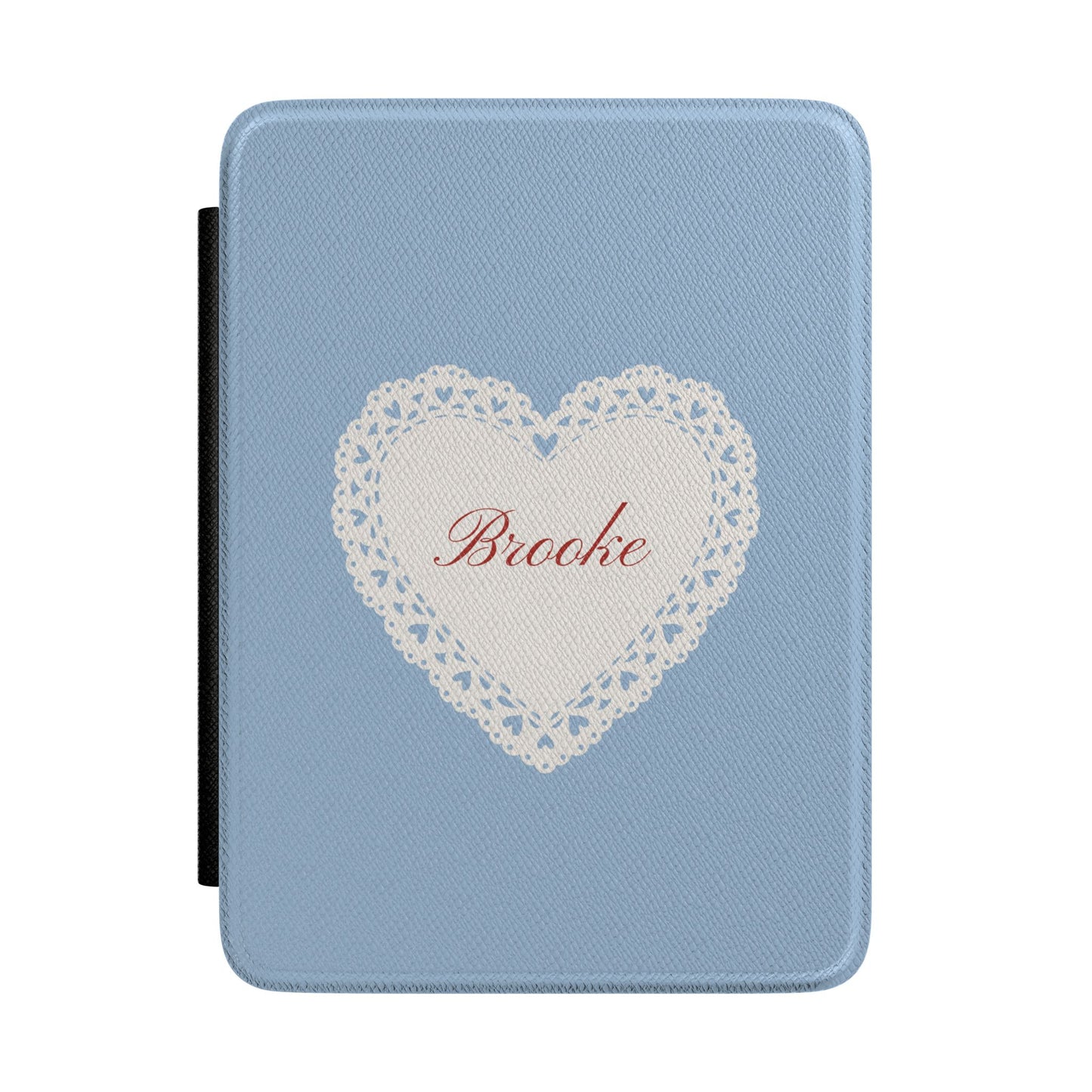 Soft Blue Lace Heart Kindle Case Kindle Case