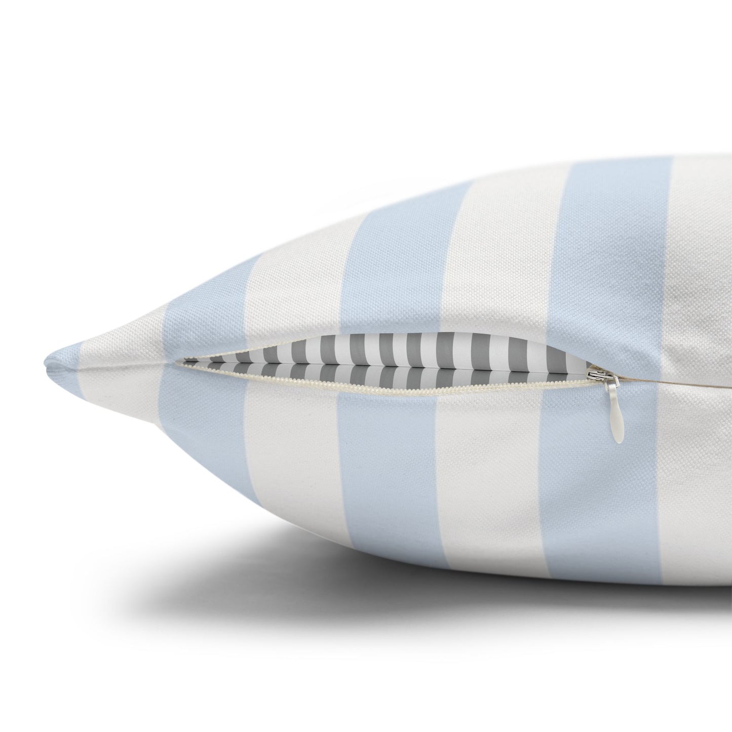 Blue Stripe Pillow Cover
