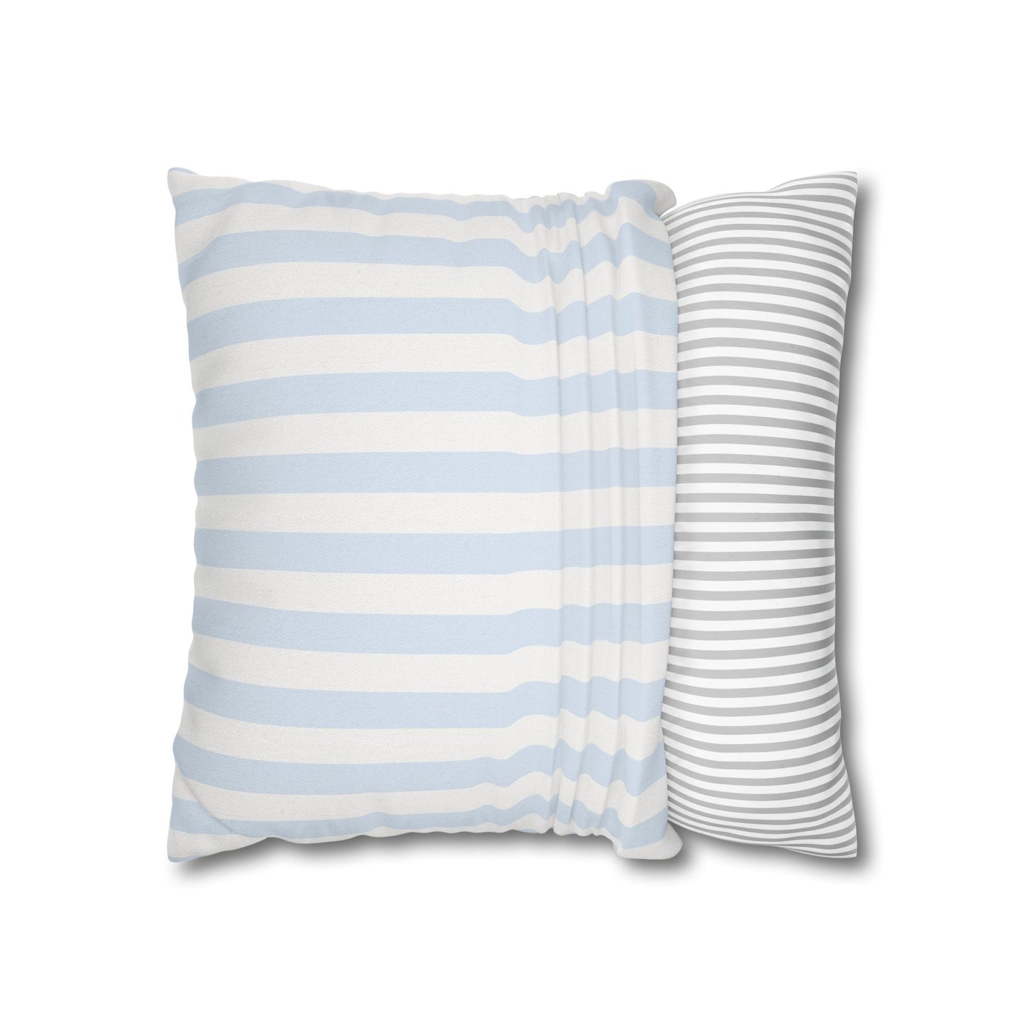 Blue Stripe Pillow Cover