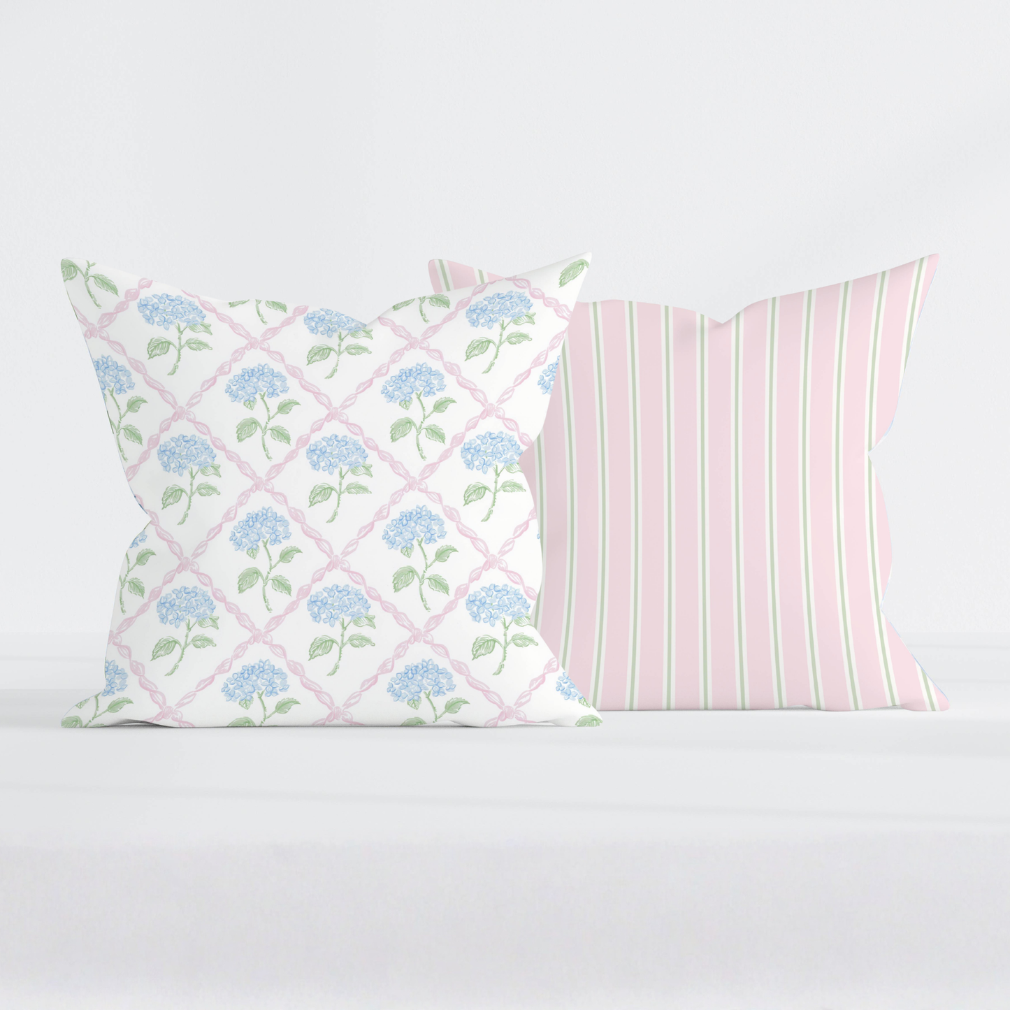 Hydrangea Daydream Pillow Cover Set